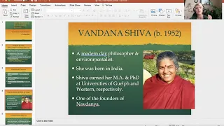 VandanaShiva lecture