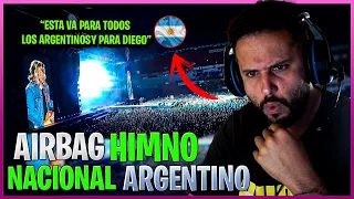 AIRBAG INTERPRETA el HIMNO ARGENTINO en PLENO CONCIERTO!! 🇦🇷♥️