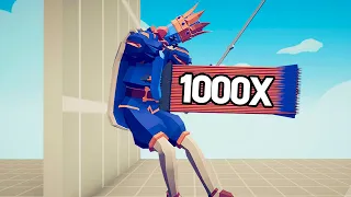 1000x OVERPOWERED ARCHER PINNING EVERY UNIT TO THE WALL | TABS Totally Accurate Battle Simulator