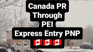 Canada PR with PEI Express Entry PNP 🇨🇦 #shorts