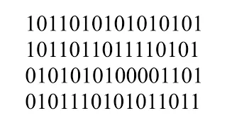 64 bits 32 bits 16 bits 8 bits 4 bits 2 bits 1 bit