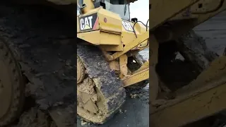 Бульдозер Caterpillar D6R экспресс-обзор от Сергея Ковалёва