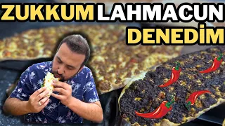 Diyarbakır Sur'da acısıyla meşhur Zukkum Lahmacun yedim!