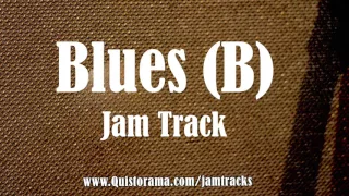 Epic Chicago Blues Backing Track (B)