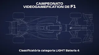 Etapa classificatória para o Campeonato Videogamefication de F1 - categoria LIGHT - bateria 4