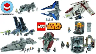 All LEGO Star Wars Sets Summer 2021 Speed Build Compilation