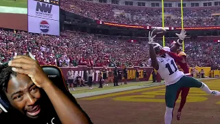 AJ BROWN... AGAIN & AGAIN! "Eagles vs Commanders | 2023 Week 8 Game Highlights" REACTION!