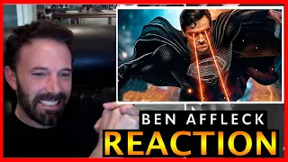 Ben Affleck REACTION Justice League Snyder Cut Trailer REDUB