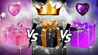 PINK X BLACK X PURPLE🎁 ESCOLHA O SEU PRESENTE 😍CHOOSE YOUR GIFT 🎁 ELIGE TU REGALO #1 FGT