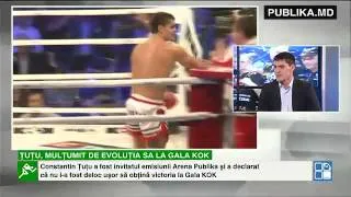 Ce spune Constantin Ţuţu despre evoluţia sa la gala KOK