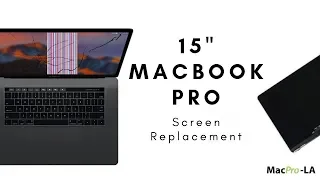 How to Replace a Screen for a MacBook Pro Touch Bar 15" 2016 - 2017