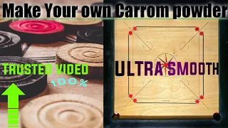 How to make a ultra smooth Carrom powder | ENG sub | IIQ