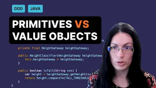 Primitives vs Value Objects for Units of Measurement | DDD | Java