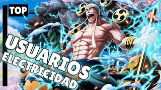 9 USUARIOS DE ELECTRICIDAD más PODEROSOS del ANIME