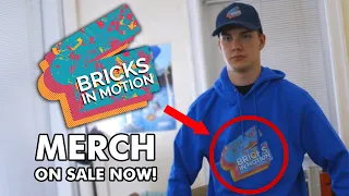 Bricks in Motion MERCH! - ON SALE NOW!