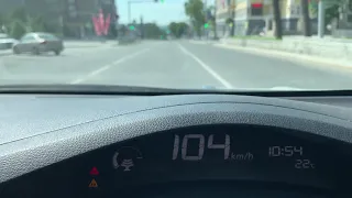 Nissan Leaf aze0 0-100 km/h Разгон Ниссан Лиф 0-100