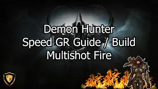 [D3] Demon Hunter Speed GR Build / Guide