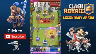 Clash Royale Replay | Get win back at 38 heal  - awesome replay