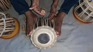 Tabla Repair - Tightening up your tabla with Ankit Kashyap Tabla Teacher