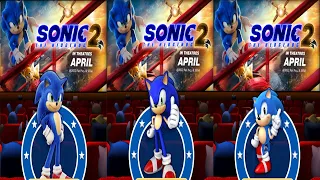 Sonic Dash x Sonic the Hedgehog 2 - MOVIE SONIC VS SONIC VS CLASSIC SONIC