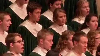 Earth Song by Frank Ticheli, Luther College Cathedral Choir