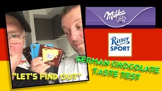 German Chocolate Taste Test | Ritter Sport & Milka | Taste Test