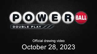 Powerball Double Play drawing for October 28, 2023