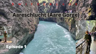 Journey to the Aareschlucht and Rheinfalls - Episode 1 #filipinoyoutuber #filipinovlogger