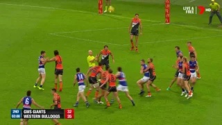 AFL 2016 1st Preliminary Final Greater Western Sydney Vs Western Bulldogs