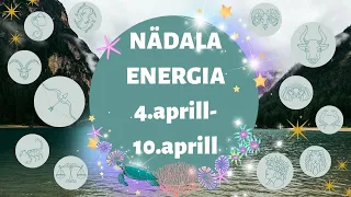 ⚡️ Nädala Energia ⚡️ 🪨 4.aprill-10.aprill 🪨 - 🔮 12 Tähemärki 🔮