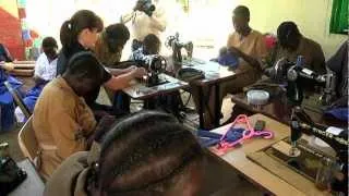 South Sudan Female Prisoners Learn To Sew