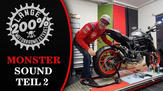 Ducati Monster Sound 2.0 mit SC Project CR-T Dual Carbon , der hat uns noch gefehlt !