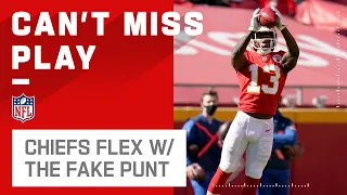 Chiefs Pull Out the Fake Punt Successfully!