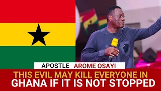 THIS IS THE EVIL THAT'S GOING ON IN THE GHANIAN CHURCH  - APOSTLE AROME OSAYI