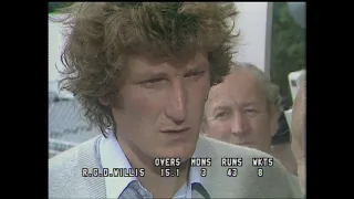 Bob Willis 8 For 43 Headingley 1981 HD