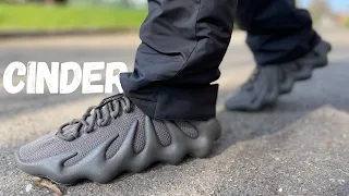 Changed Last Minute?? Yeezy 450 Cinder Review & On Foot