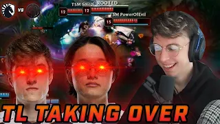 TL TAKING OVER NA - TL VS TSM GAME 2 PLAYOFFS REVIEW - CAEDREL