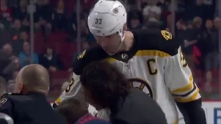 2018 Boston Vs Montreal  (Phillip Danault Injury)