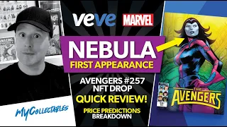 NEBULA FA Comic Drop on Veve! Avengers #257 Price Predictions! QUICK REVIEW!