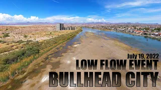 Colorado River Low Flow Event at Bullhead City/Laughlin  **READ DESCRIPTION**