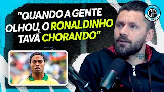 O DIA QUE O RONALDINHO CHOROU NA FRENTE DOS ARGENTINOS APÓS A DERROTA