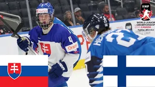 SLOVENSKO VS FÍNSKO MAJSTROVSTVÁ SVETA V HOKEJI 2023 U20