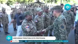 Mayor general Carlos Antonio Fernández Onofre asegura frontera está protegida