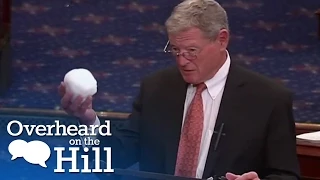 Senator Throws Snowball In Senate | Overheard On The Hill | msnbc