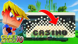 Spark deckt CASINO SCAM auf! Sie VERLIEREN ALLES! - Minecraft Craft Attack 10 #61