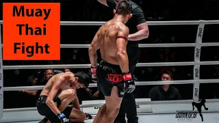 Muay Thai Fight - Nong-O Gaiyanghadao KOs Alaverdi Ramazanov at ONE Lumpinee 1