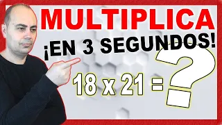 💥"TÉCNICA Para MULTIPLICAR En 3 SEGUNDOS"💥Matemáticas Mágicas💥Cálculo Mental💥MATH TRICKS