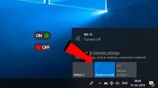 How to Turn Off Airplane Mode on Windows 10 | 2024