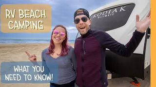 RV BEACH CAMPING | PORT ARANSAS, TX | THINGS TO KNOW | FULL-TIME RV LIFE | TRAVEL NURSE