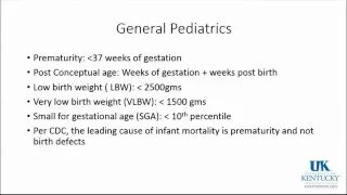 20160201 Pediatrics Keywords Review Part 1